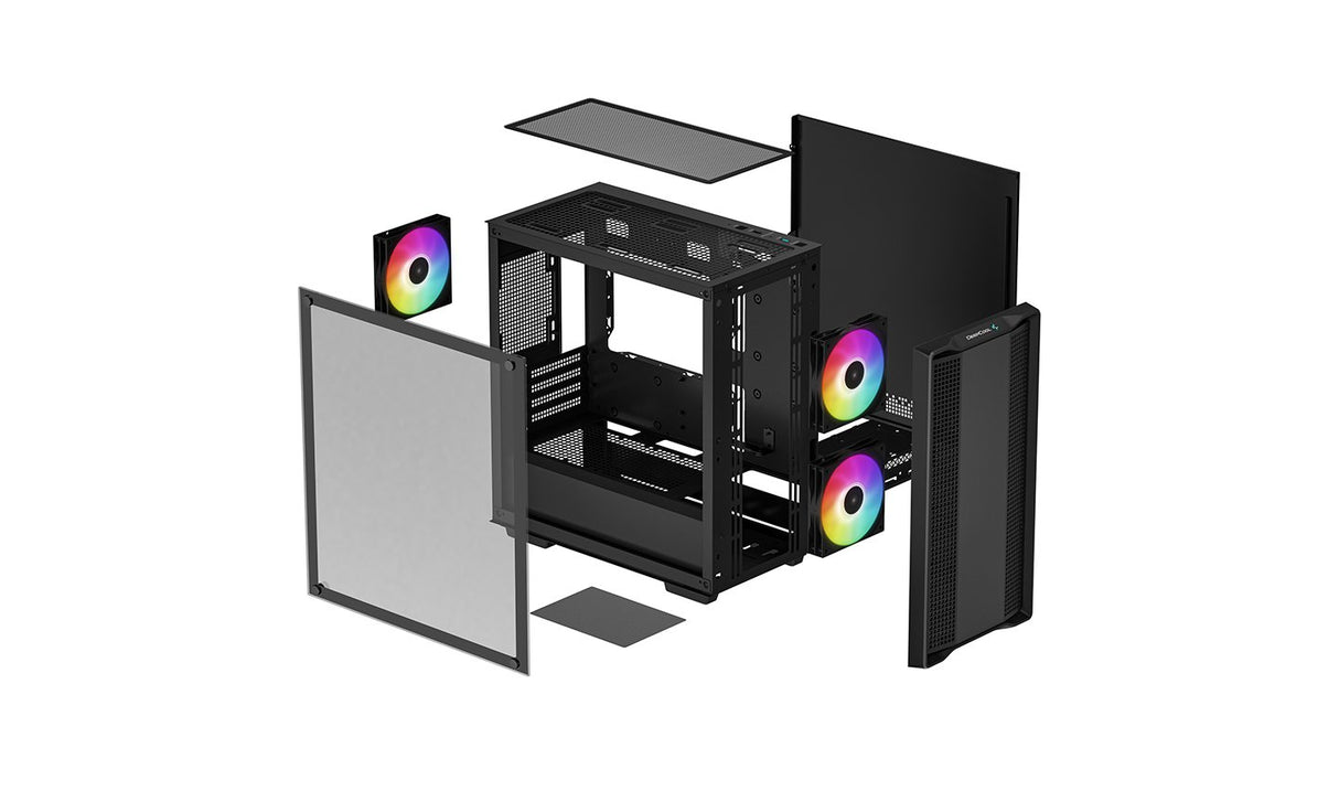 EAN 6933412774976 - DeepCool CC360 ARGB Mini Tower Negro imagen 12