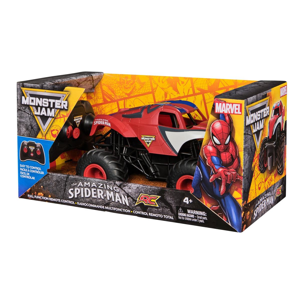 Spinmaster Monster Jam - Marvel Spider-Man Rc Radio Control (Massstab 1:24) 6073723