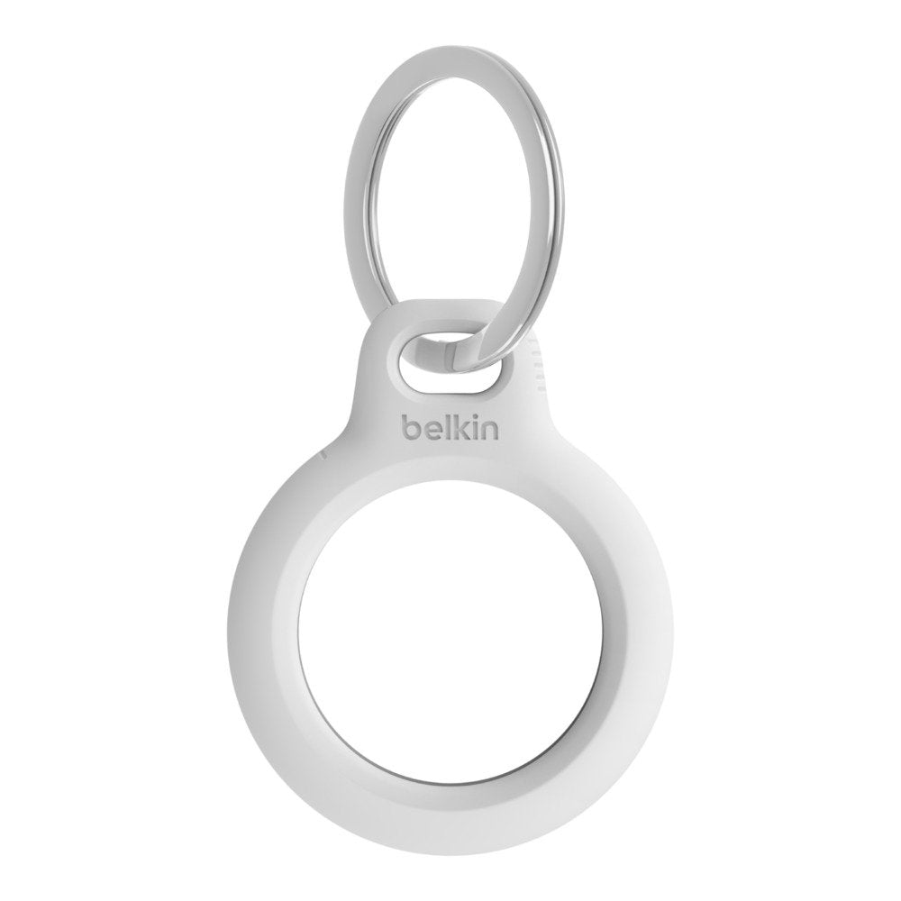Soporte Seguro Con Llavero Belkin Para Apple Airtag Blanco