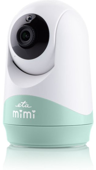 Eta Eta530690000 Mimi Baby Monitor, Flexible Camera, White Green