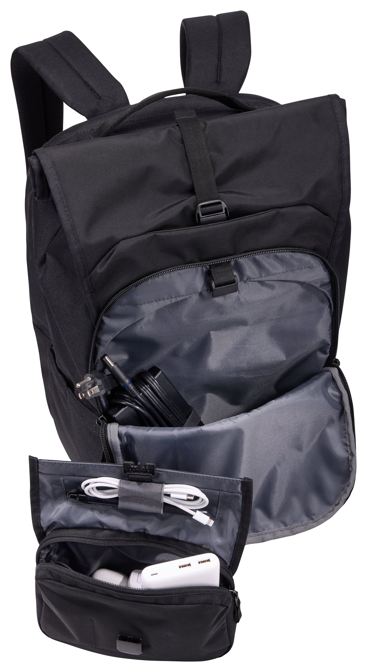 EAN 85854259712 - Case Logic VARIBP117 Black mochila Mochila informal Negro Poliéster reciclado imagen 12
