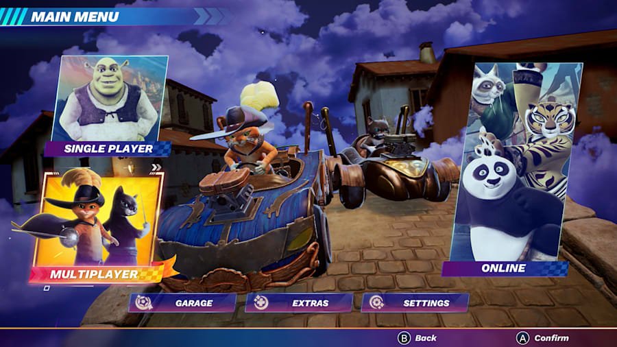 Juego Dreamworks All-Star Kart Racing Nintendo Switch Switch