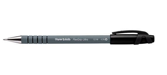 EAN 8008285031223 - Papermate FlexGrip Ultra Negro, Azul, Verde, Rojo Bolígrafo de punta retráctil con pulsador 4 pieza(s) imagen 3