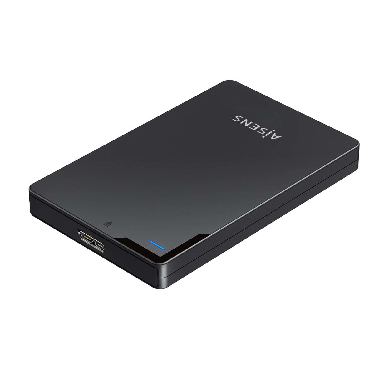 EAN 8436574709278 - AISENS ASE-2520B caja para disco duro externo Caja de disco duro (HDD) Negro 2.5" USB con suministro de c imagen 2