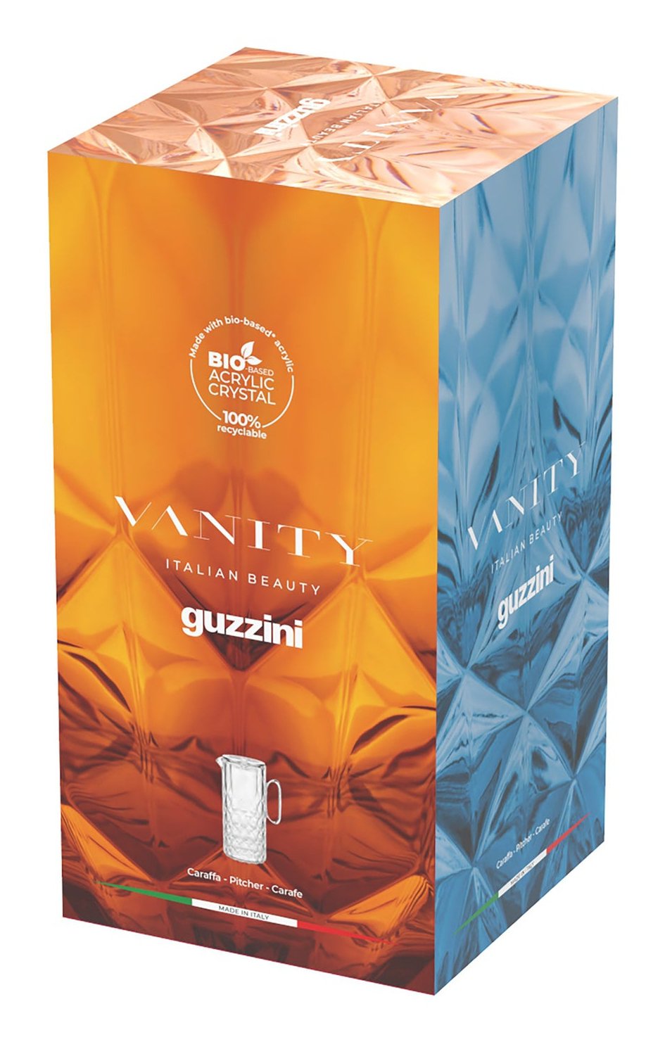 Guzzini Vanity Karaffe Denim Blue