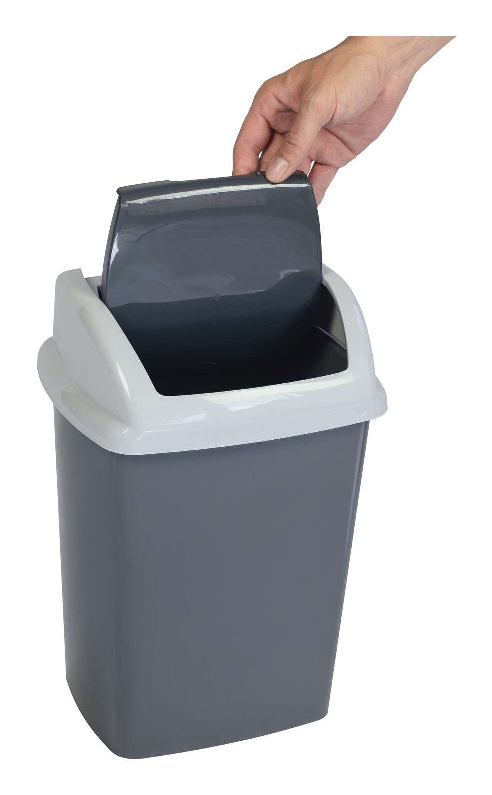 Maul Abfallbehälter Maulswing 10l Schwingdeckel Kunmmoff