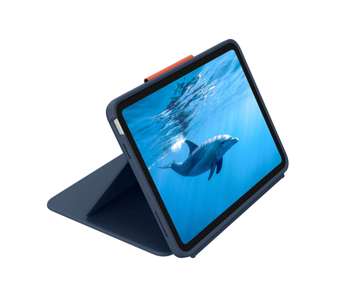 Logitech Rugged Combo 4 - Teclado Y Funda Tipo Folio - Apple Smart Connector - Classic Azul - Para Apple 10.9-Inch Ipad (10. Generation)