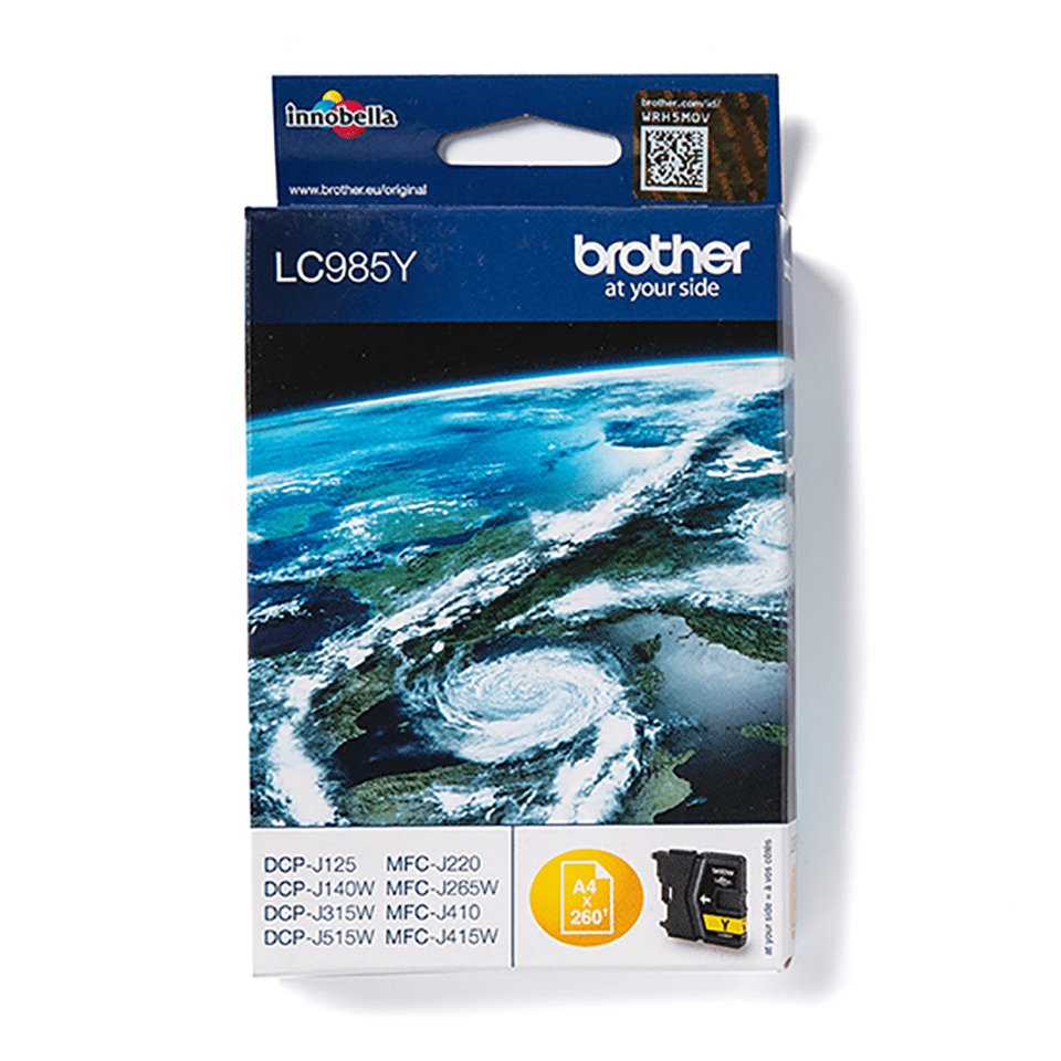 EAN 4977766675444 - Brother LC985Y cartucho de tinta 1 pieza(s) Original Amarillo imagen 4