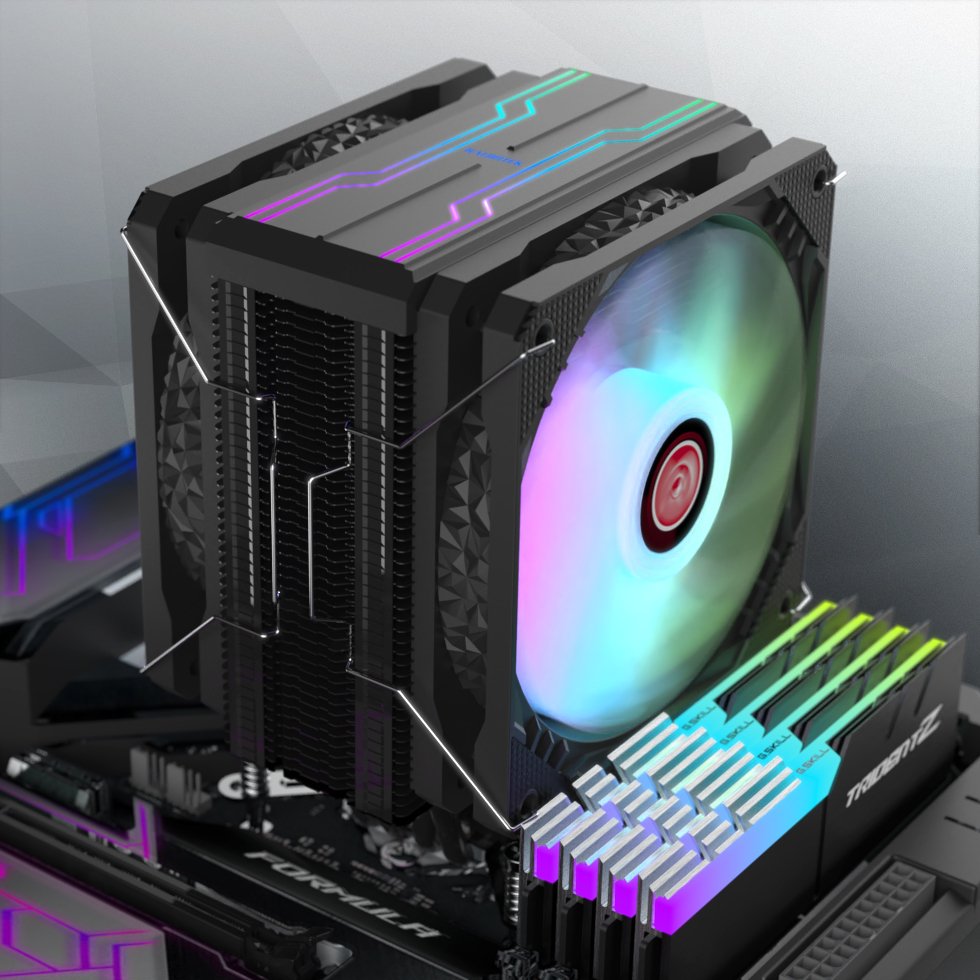 Enfriador De Cpu Raijintek Eleos 12 Duo Rbw 0r10b00221