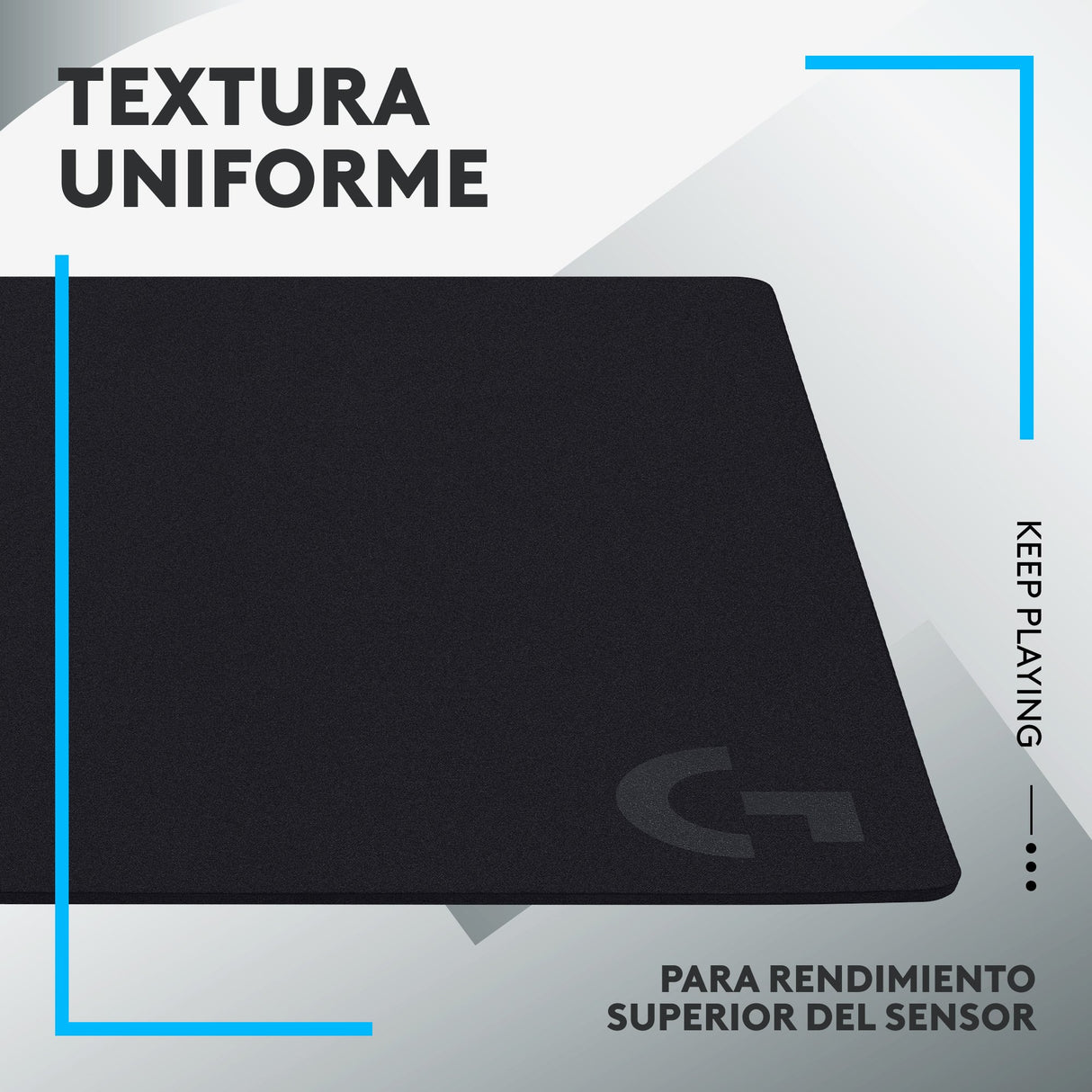 EAN 5099206104358 - Logitech G 943-000799 alfombrilla para ratón Alfombrilla de ratón para juegos Negro imagen 3