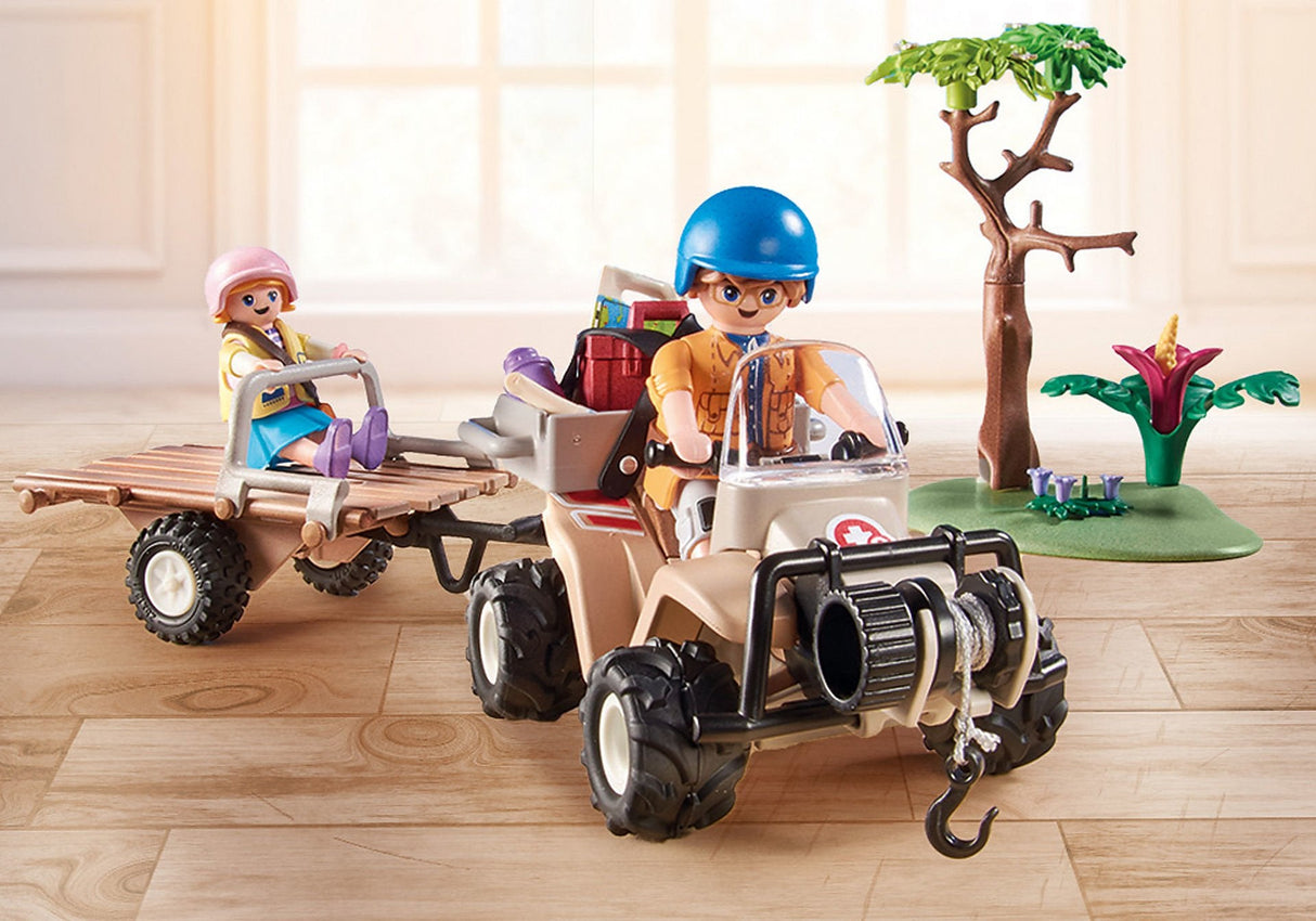 Playmobil 71011 Wiltopia - Tierrettungs-Quad, Konstruktionsspielzeug 71011