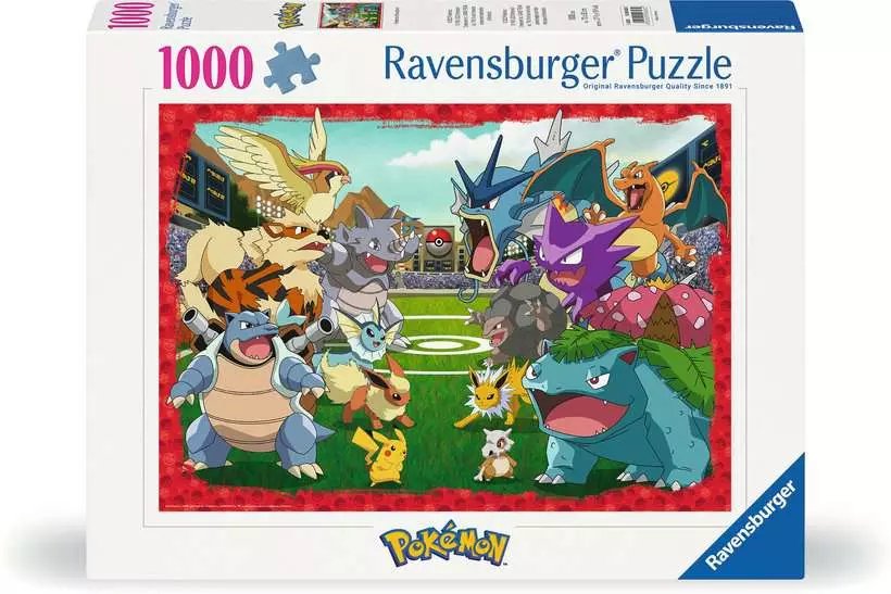 Puzzle Ravensburger Pokémon Show De Fuerza 1000 Piezas 12000628