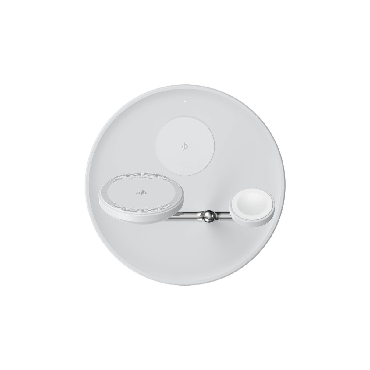 Estación Imán Maggo 15w 3 En 1 Weiss