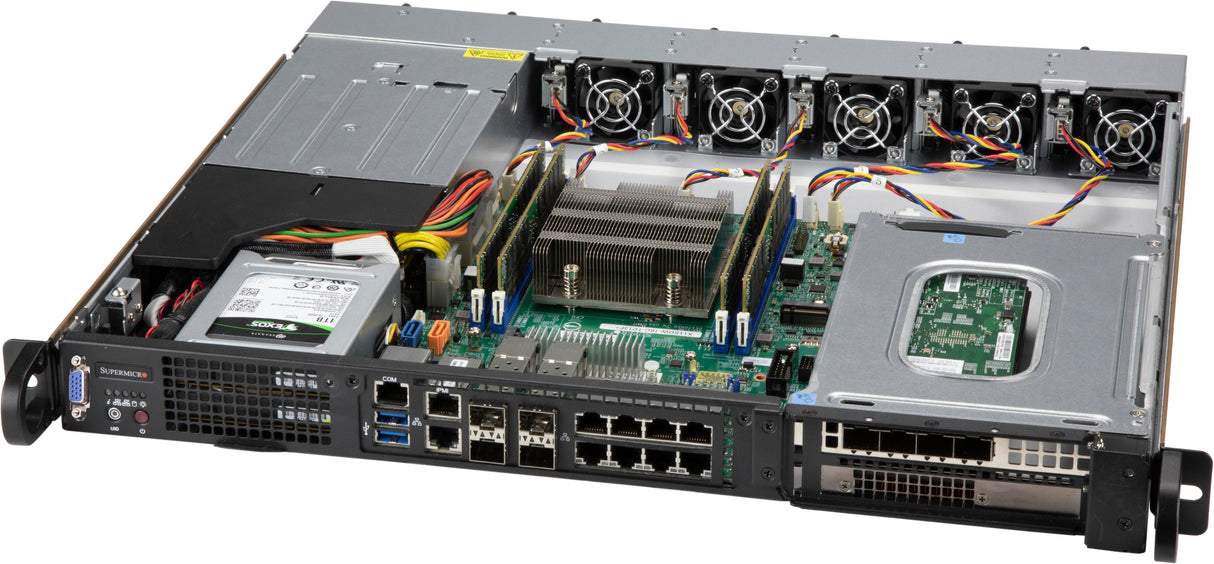 Supermicro Cse-515m-R804 Carcasa De Ordenador Estante Negro 800 W