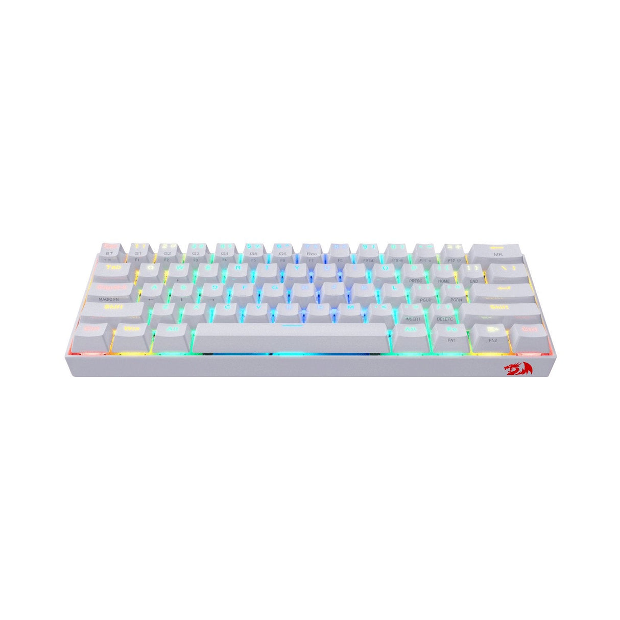Redragon Draconic Teclado Mecánico Gaming Rgb Blanco