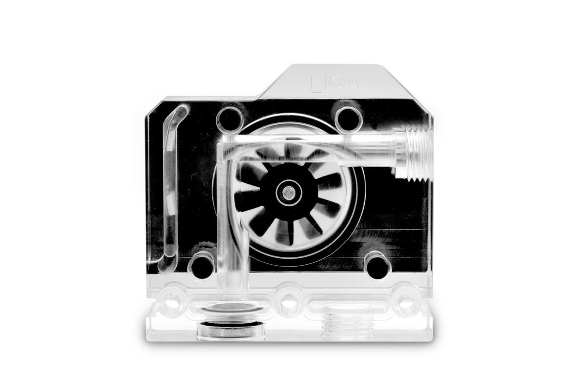 Ek Water Blocks Ek-Quantum Scalar Flowmeter Bottom-To-Top D-Rgb - Nickel