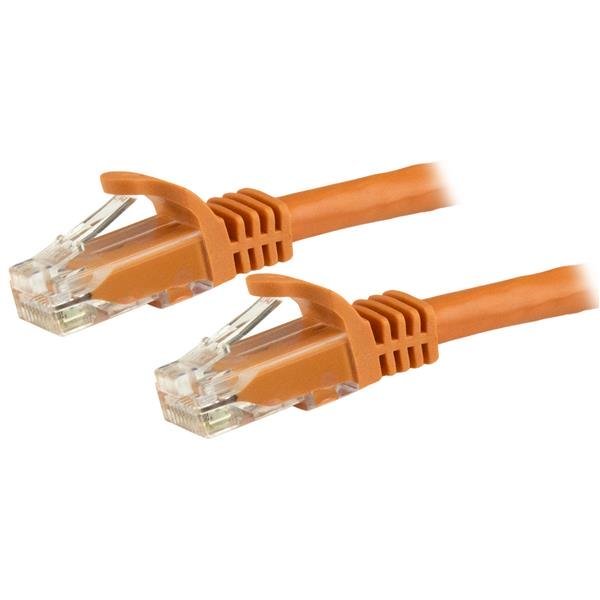 7.5 M Cat6 Cable Orange Cabl Snagless - 24 Awg Copper Wire
