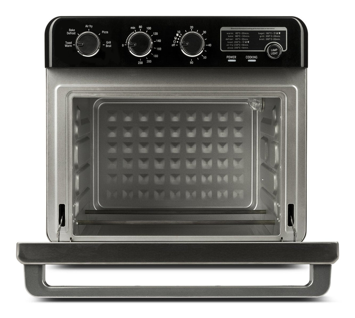 Freidora G3 Ferrari G10221 De Aire Caliente Individual 32 L 2000 W Negra, Acero Inoxidable