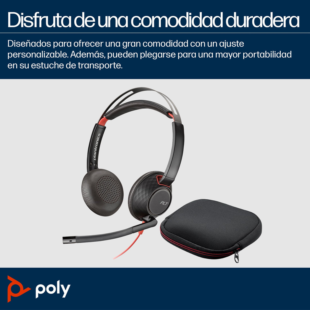 EAN 0197498429441 - HP Poly Blackwire 5220 Stereo USB-C Headset +3.5mm Plug +USB-C/A Adapter Alámbrico Diadema Business/Every imagen 4