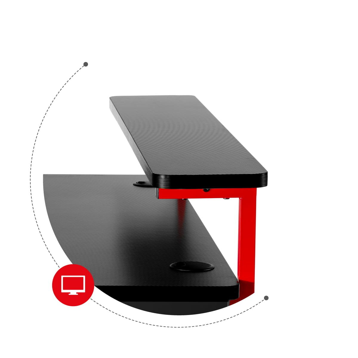 EAN 5907564629416 - Huzaro Hero 5.0 Negro, Rojo imagen 7
