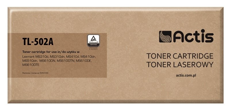 EAN 5901443101338 - Actis TL-502A cartucho de tóner 1 pieza(s) Compatible imagen 1