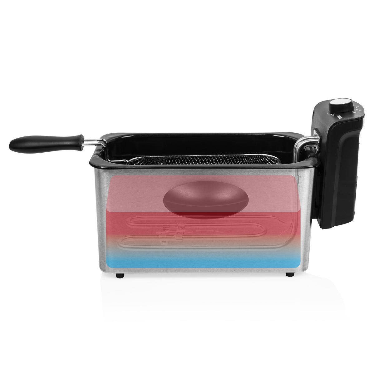 EAN 8713016082084 - Princess 182604 Sencillo 3 L Independiente 2000 W Negro, Acero inoxidable imagen 9