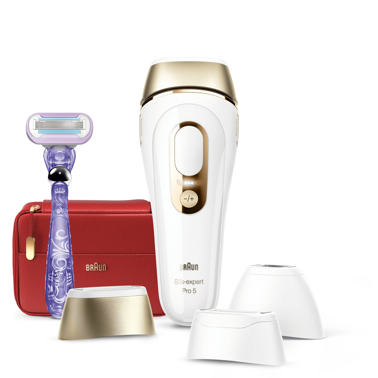 EAN 4210201423423 - Braun Silk-expert Pro Silk·expert Pro 5 PL5267 Luz pulsada intensa (IPL) Oro, Blanco imagen 1