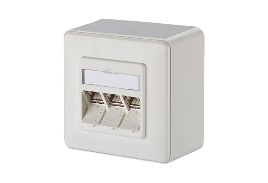 Btr Netcom 130b12d30002-E Toma De Corriente Rj-45 Blanco