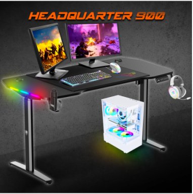 EAN 3700104461260 - Spirit of Gamer HEADQUARTER 900 Negro imagen 2