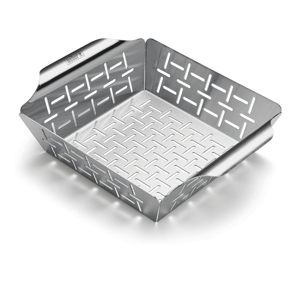 Weber 6481 Gemüsekorb Acero Inoxidable, Pequeño