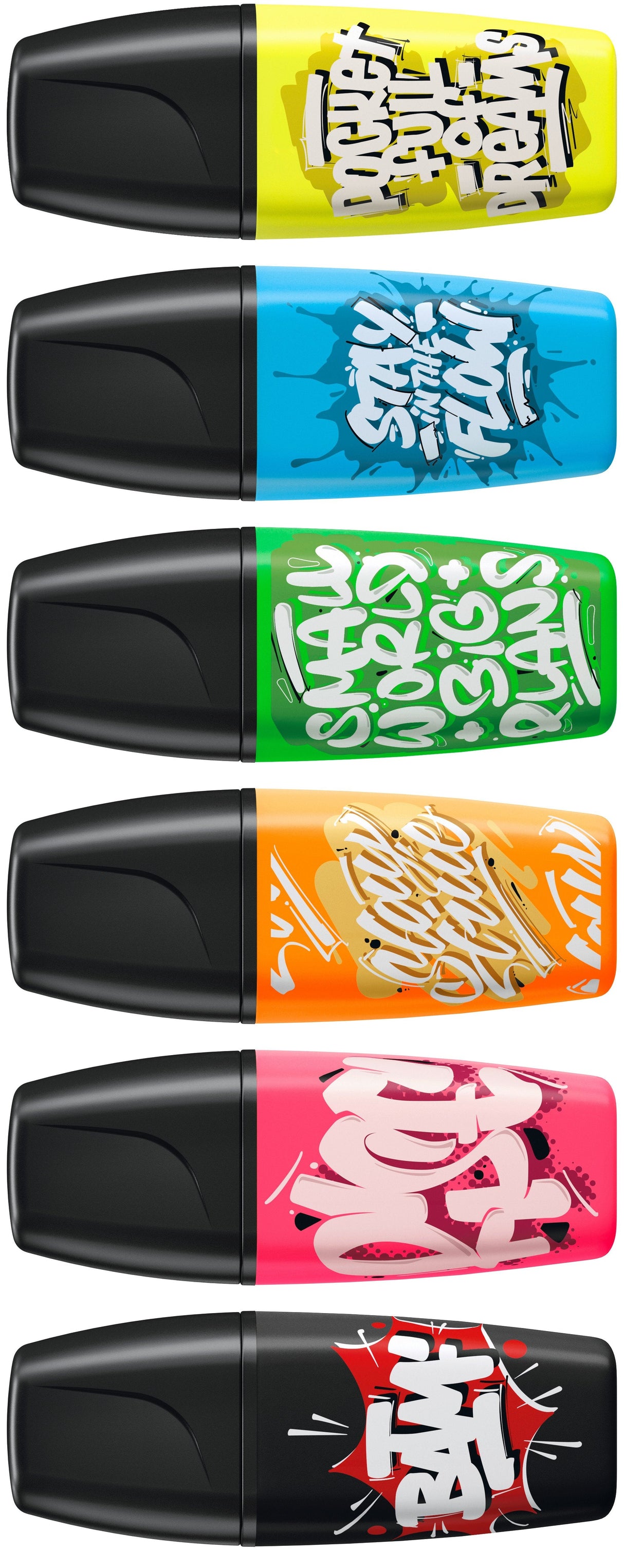 EAN 4006381592277 - STABILO BOSS MINI by Snooze One marcador 6 pieza(s) Punta de cincel Negro, Azul, Verde, Naranja, Rosa, Am imagen 3