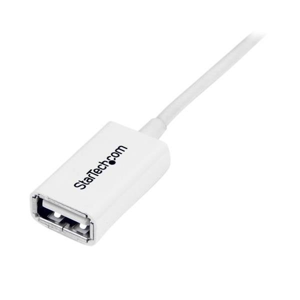 EAN 0065030851237 - StarTech.com 3m USB2.0 m/f cable USB 0,48 Gbit/s imagen 3