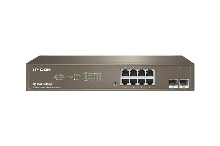 G3310p-8-150w 8ge Ports +2 Sfp Cpnt Ports L2 Cloud
