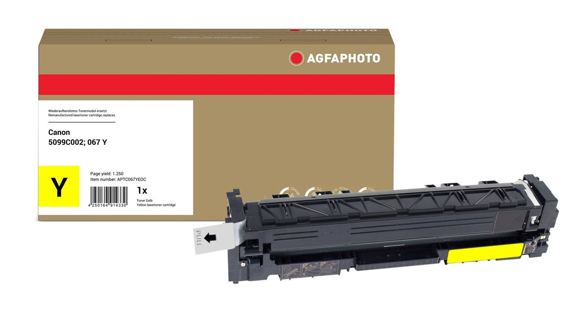 Agfa Photo Tóner Amarillo Aptc067yeoc 1250 Copias