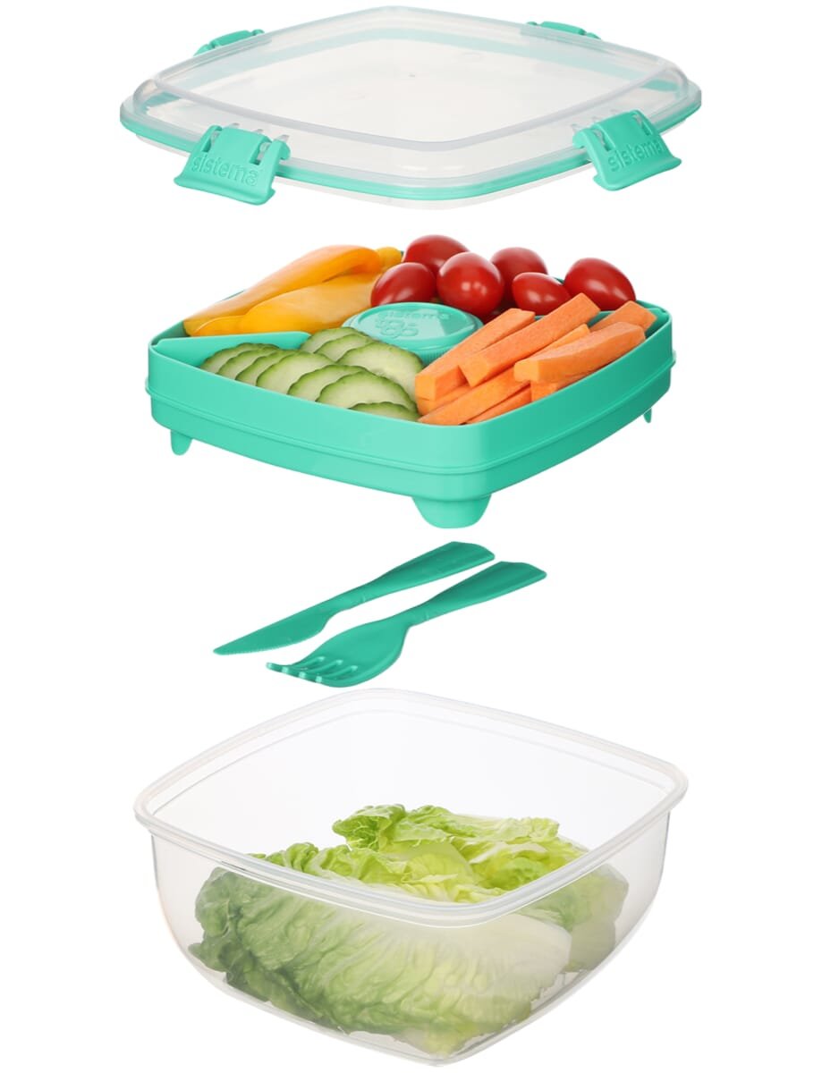 EAN 9414202213563 - Sistema To Go Táper 1,1 L Polipropileno (PP) Color menta 1 pieza(s) imagen 5