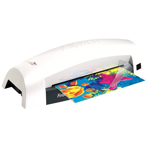Plastificadora Fellowes Lunar 5715601 Hasta A4 Y 80 Micras Blanca Y Negra