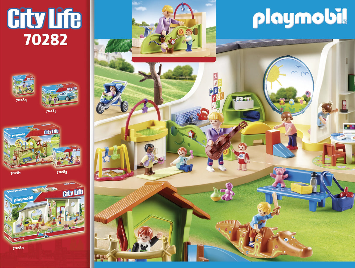 Playmobil - 70282 - Zona De Guardería Para Bebés