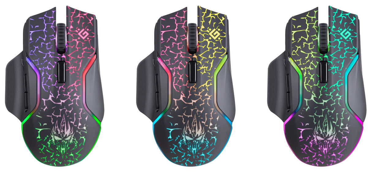 EAN 4745090820492 - Defender Oneshot GM-067 ratón Juego mano derecha RF Wireless + USB Type-C Óptico 3200 DPI imagen 3
