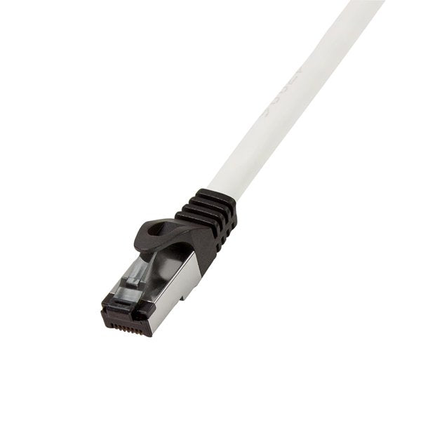 Cable De Red Cat8.1 Rj45 S Ftp 40ge 2000mhz 20m Gris Logilink