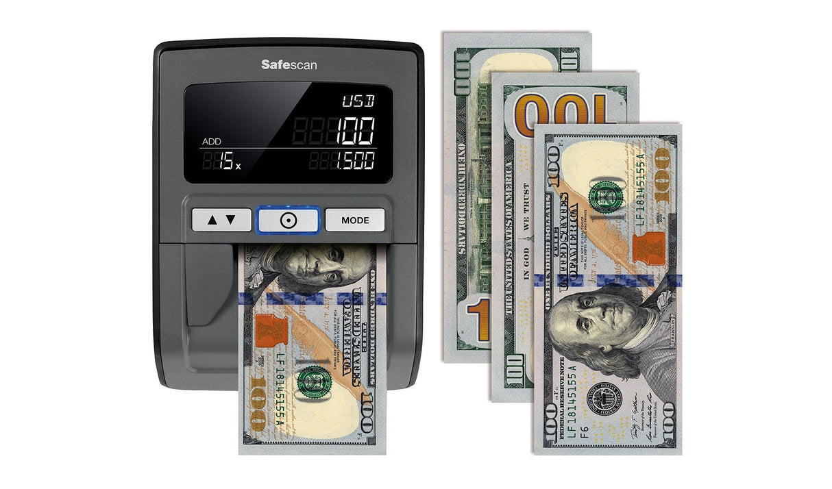 EAN 0888338335908 - Safescan 185-S detector de billetes falsos Negro imagen 2