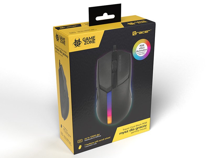 Tracer Mouse Gamezone Cool Negro Rgb