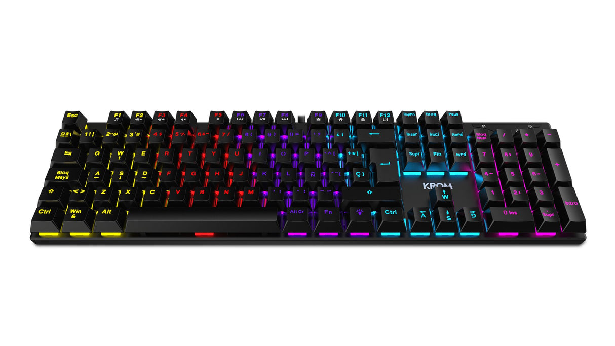 EAN 8436587972027 - Krom Kasic teclado Juego USB QWERTY Inglés Negro imagen 3