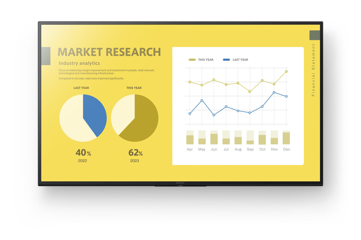 Sony Fw-55ez20l Pantalla Señalización 139,7 Cm (55") Led Wifi 350 Cd / M² 4k Ultra Hd Negro Android 16/7