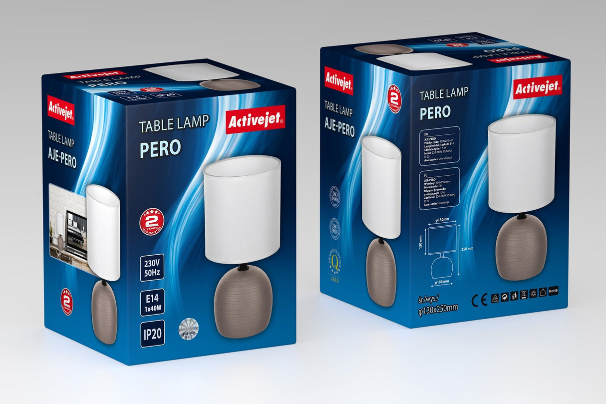 Lámpara Activejet De Mesa Aje-Pero E14