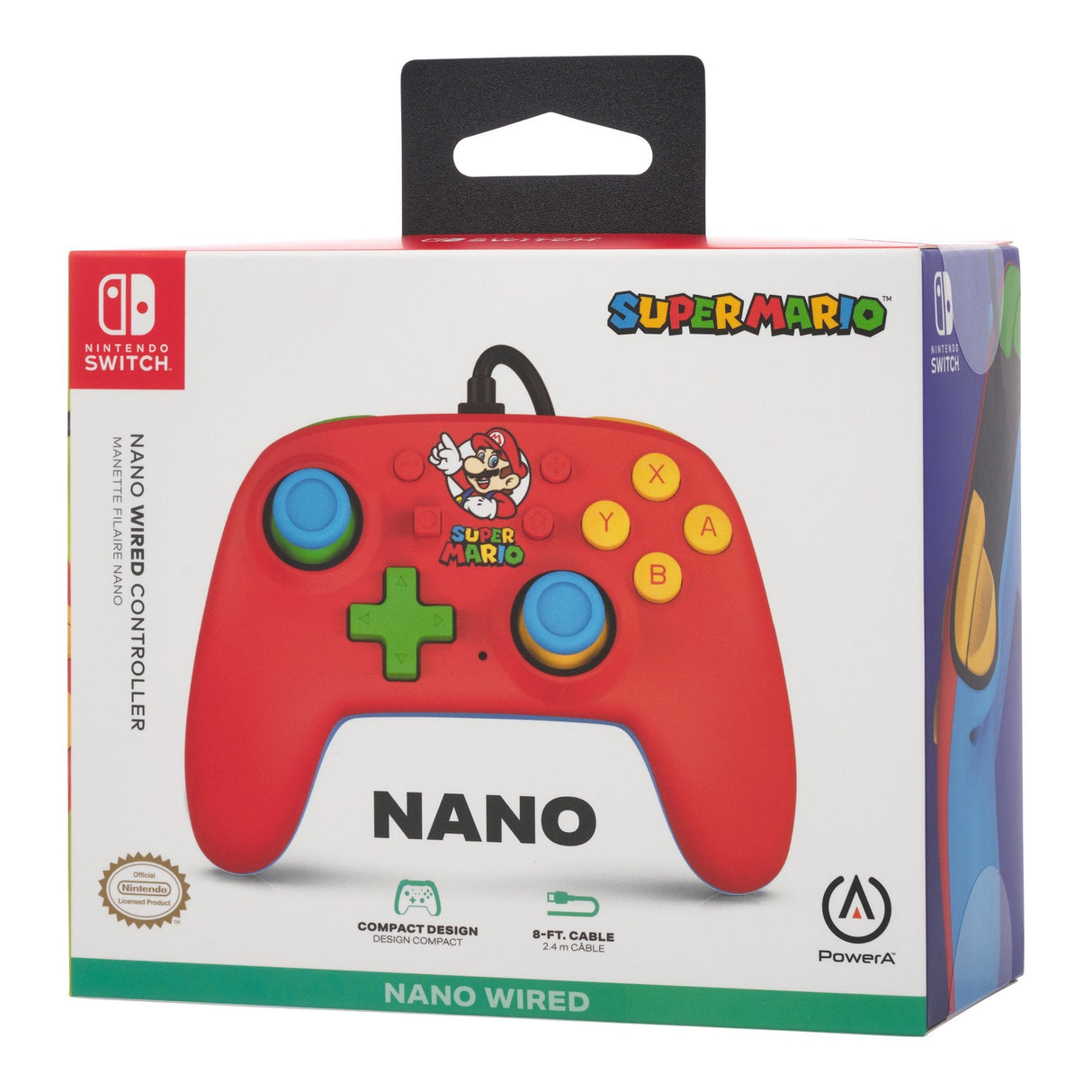 Gamepad Mando Nano Switch Wrls Mario Medley