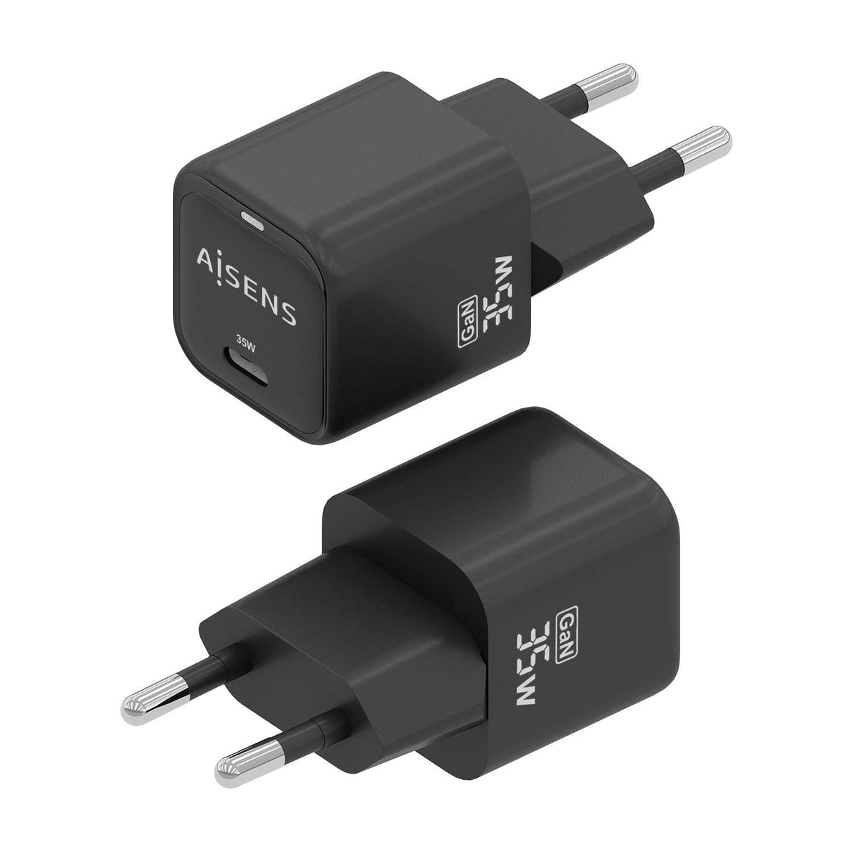 EAN 8435739900871 - AISENS ASCH-35W1P023-BK cargador de dispositivo móvil Universal Corriente alterna Carga rápida Interior imagen 3