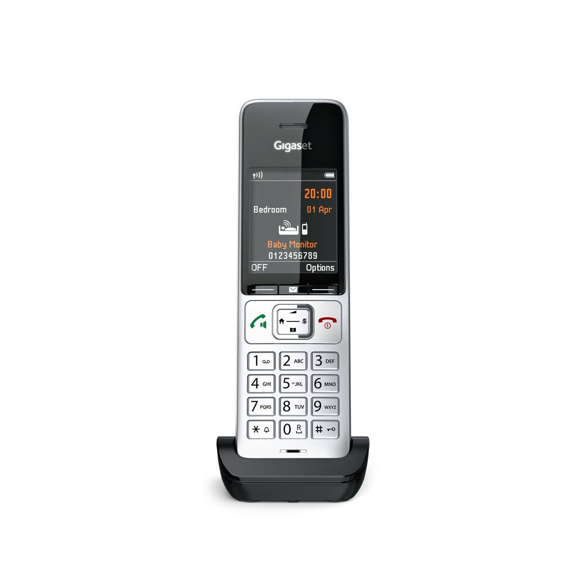 Gigaset Comfort 500hx Plata Negro Telefono