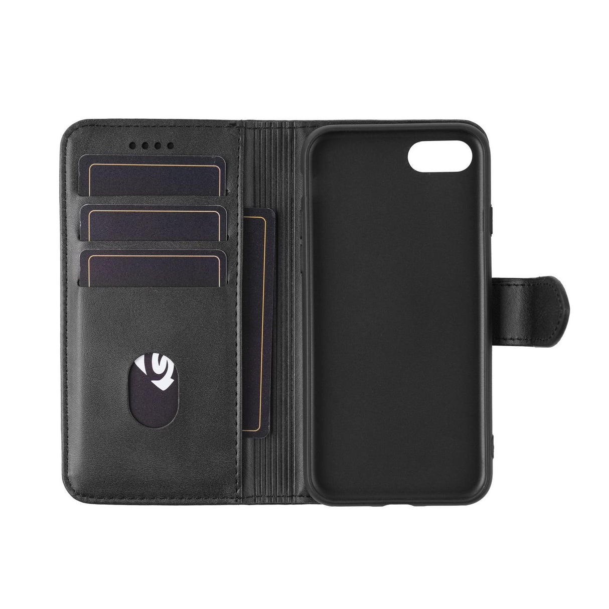 EAN 5715063074275 - eSTUFF ES67110001-BULK funda para teléfono móvil Funda cartera Negro imagen 2