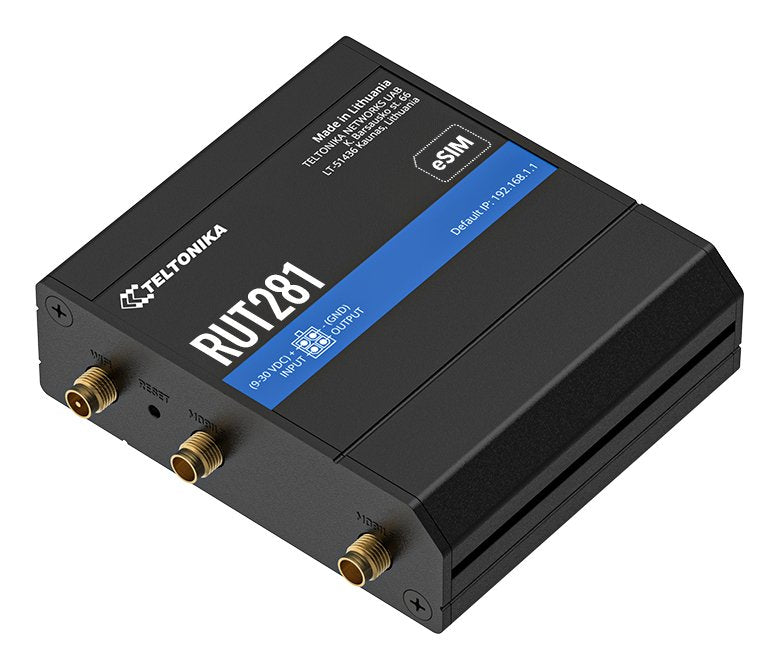 Teltonika Rut281 Cat4 Lte Router Sim Und Esim