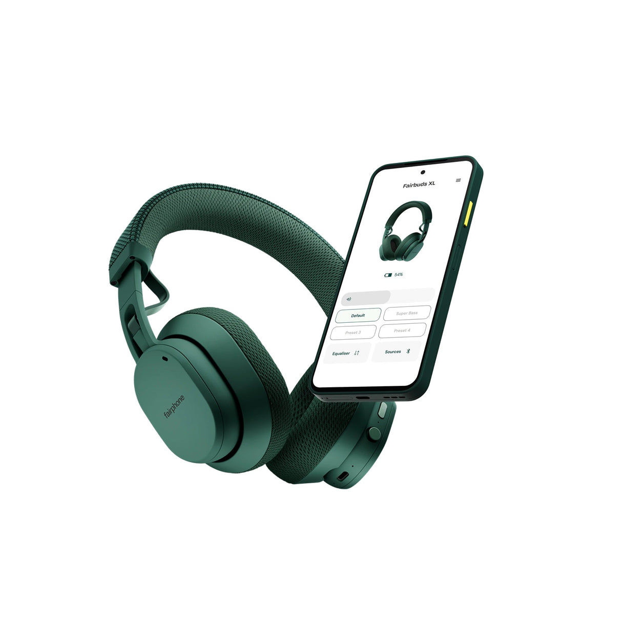 EAN 8718819370543 - Fairphone Fairbuds XL Auriculares Inalámbrico Diadema Llamadas/Música USB Tipo C Bluetooth Verde imagen 6